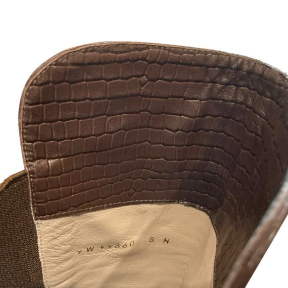 Stuart Weitzman Siella 5050 Over-the-Knee Brown Suede Leather Boots Size 8 N - Picture 14 of 16